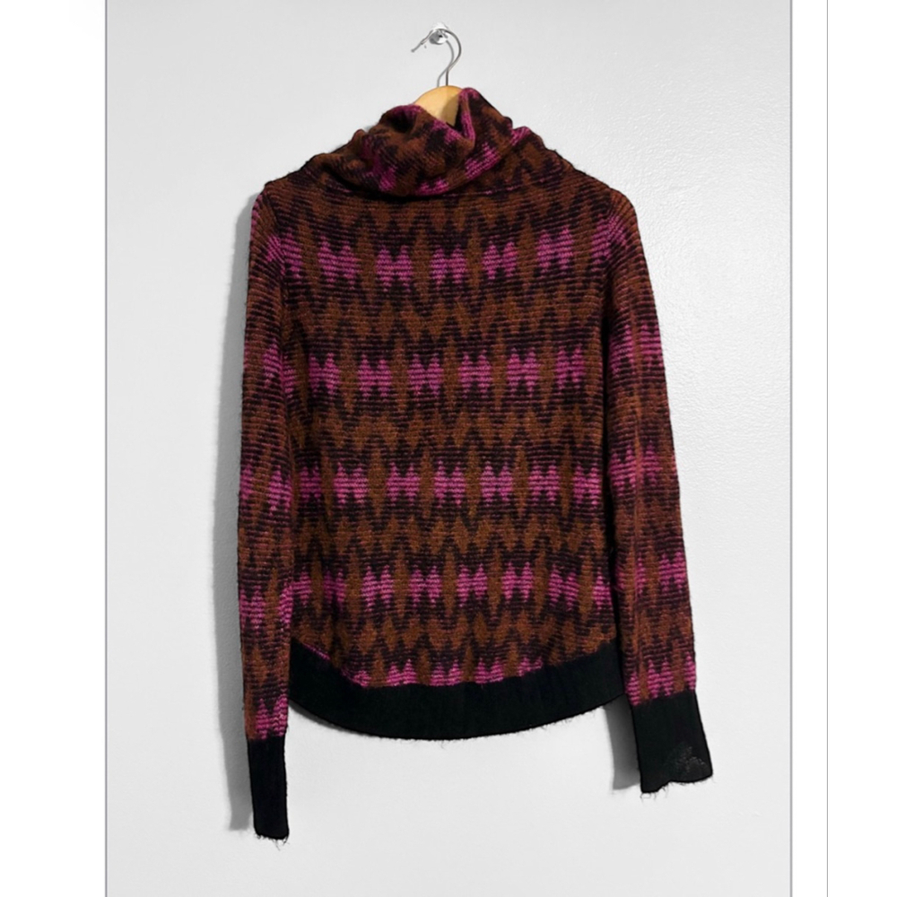 Veronica Beard Davis Soft Fuzzy Wool Blend Sweater - Picture 4 of 6